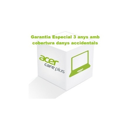 GARANTIA 3 ANYS + DANYS ACCIDENTALS